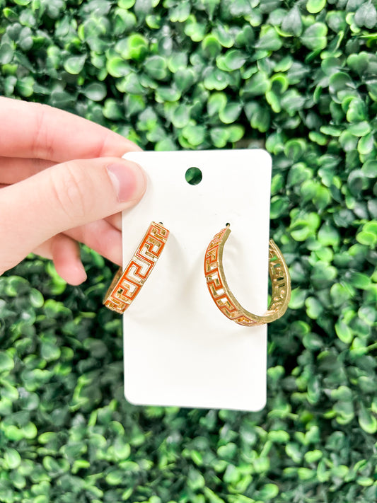 Canvas Earrings - Nia