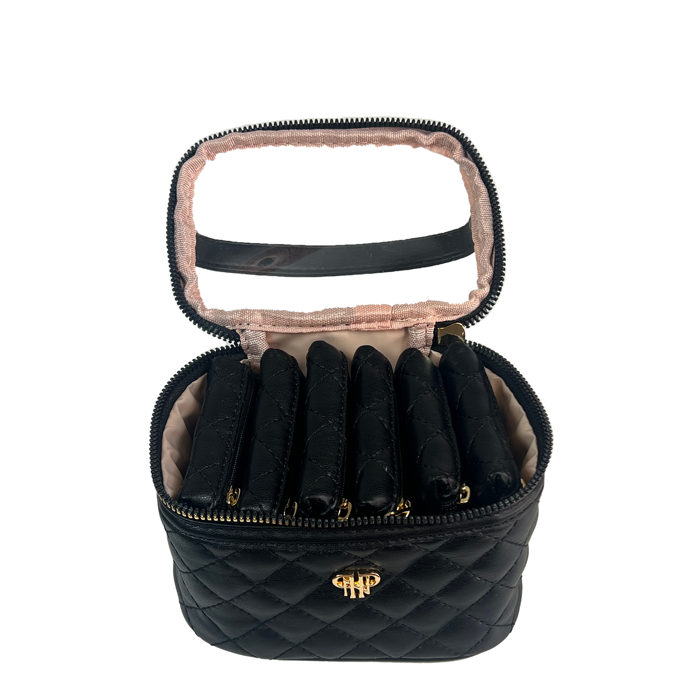 PN Getaway Jewelry Case - Quilted Black