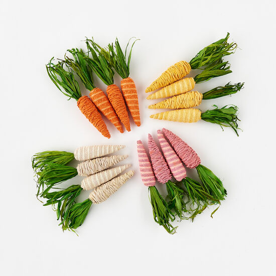 180 colorful carrots (set of 4)