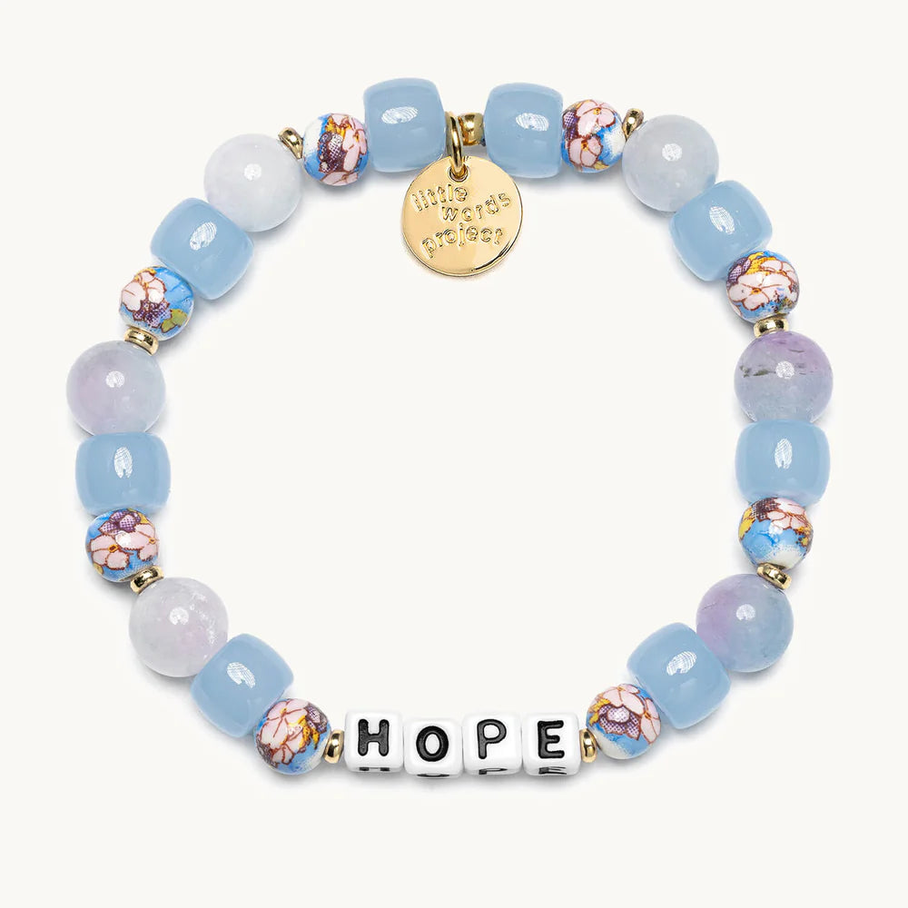 LWP Hope lavender bracelet