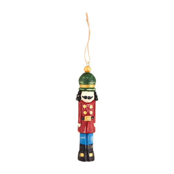 MP Merry Wood Nutcracker Ornament