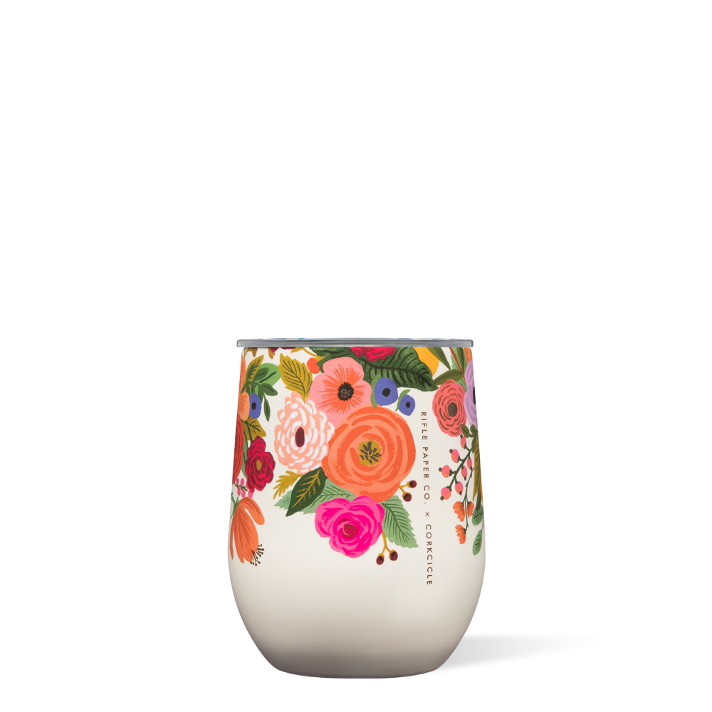 Stemless 12 oz-RP garden party
