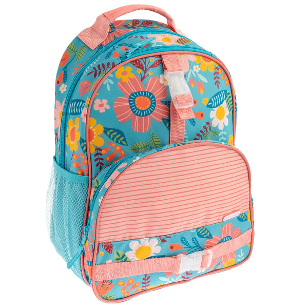 SJ Backpack (turquoise floral)