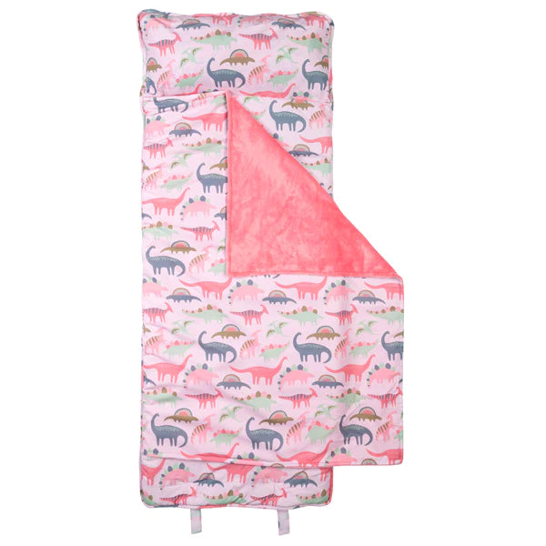 SJ Nap Mat - Pink Dino