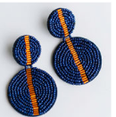 MM collegiate earrings