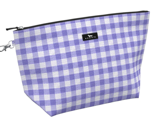 Gwyneth Poucho - Amethyst & White