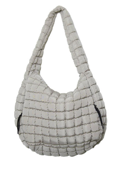 KD Quilted Puffer Tote