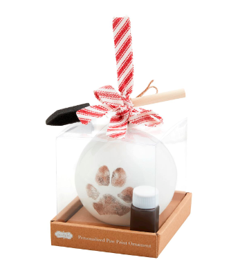 MP Pet Paw Print Ornament