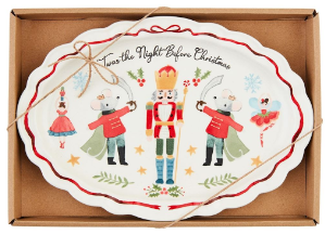 MP Nutcracker Boxed Sentiment Plate