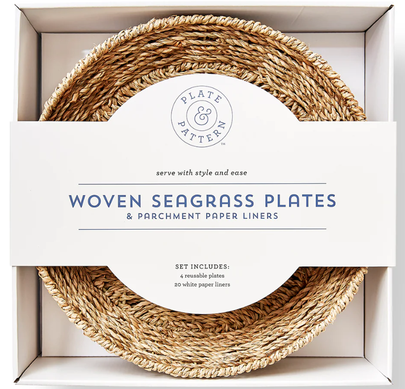 Woven Seagrass Plates