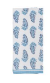 MP Blooms Blue Block Towel