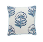 MP Large Scale Print Blue Pillow