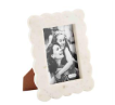 MP Scalloped Marble Frame 4X6