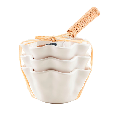 MP ruffled melamine tidbit