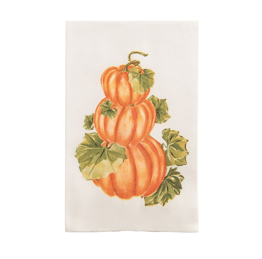 MP Stacked Pumpkin Printed Towel