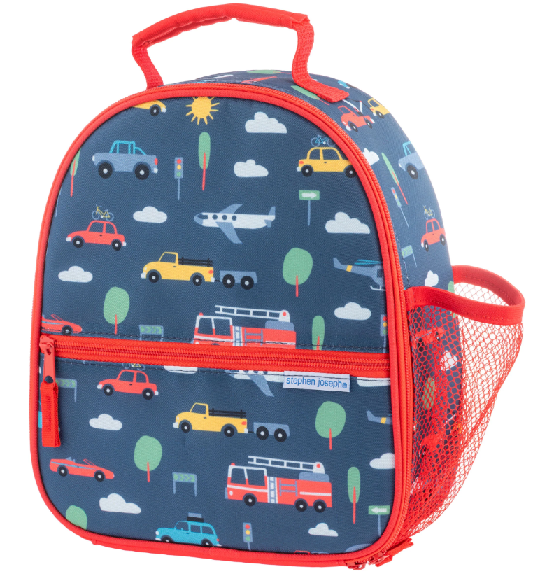 SJ Lunchbox Transportation Blue