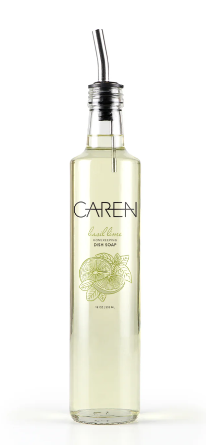 Caren 18oz Dish Soap- Basil Lime