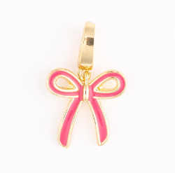 MM Girl Charm Luxe Pink Bow