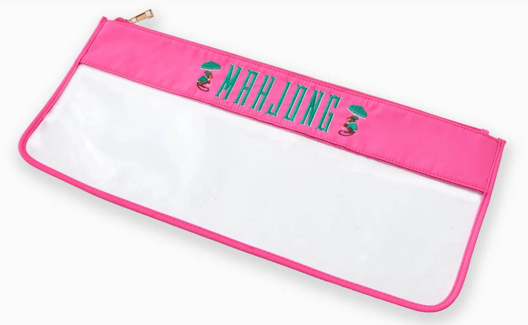OMM Pink Monkey Mahjong Bag