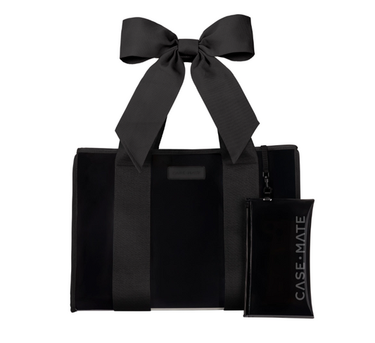 Case Mate Jelly Tote Midnight Black Bow