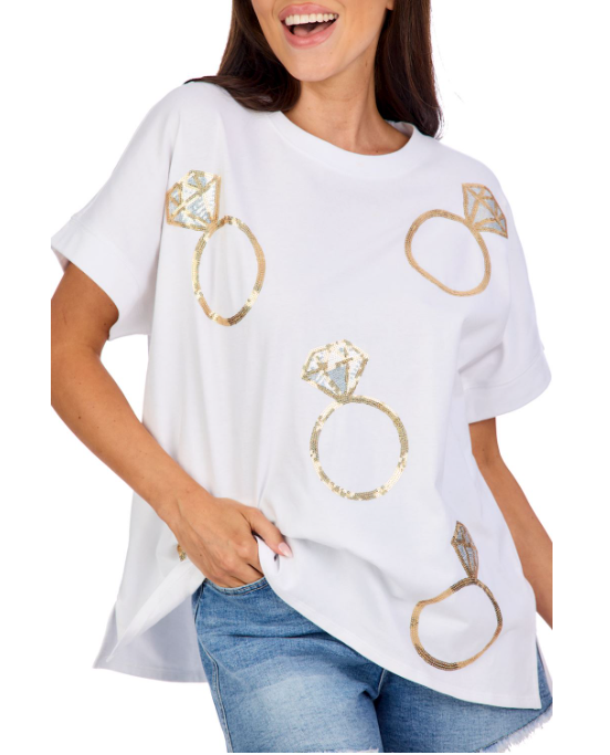 MP Bride Sparkle Top