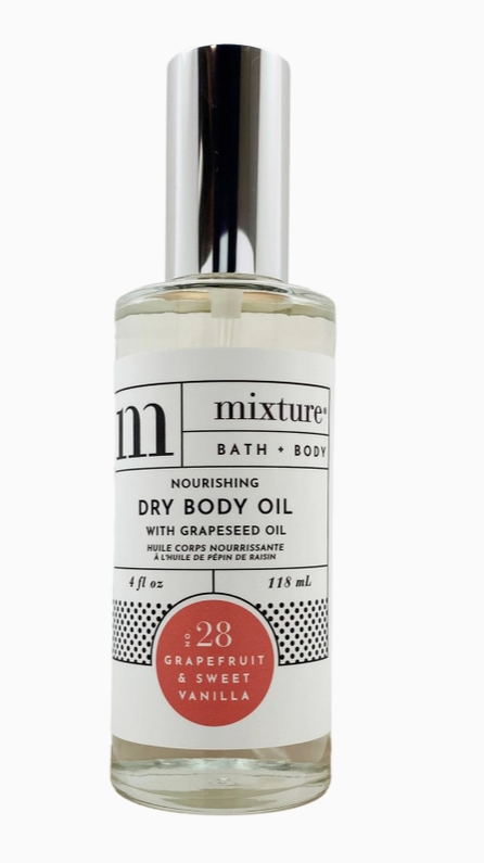 Mixture Dry Body Oil