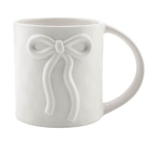 SBDS Ivory Bow Mug
