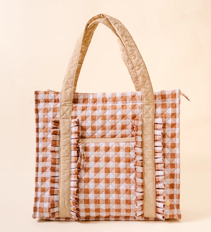 TDE The Everyday Quilted Tote Bag