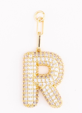 MM Heather Initial Bag Charms