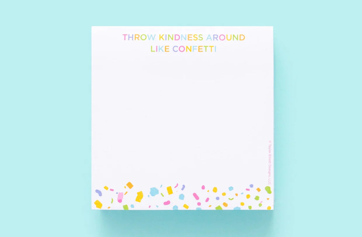 TED Throw Kindness Sticky Notes