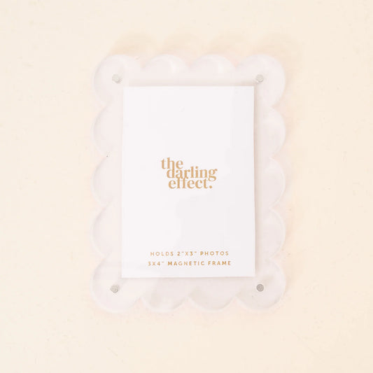 TDE Mini Acrylic Scallop Frame