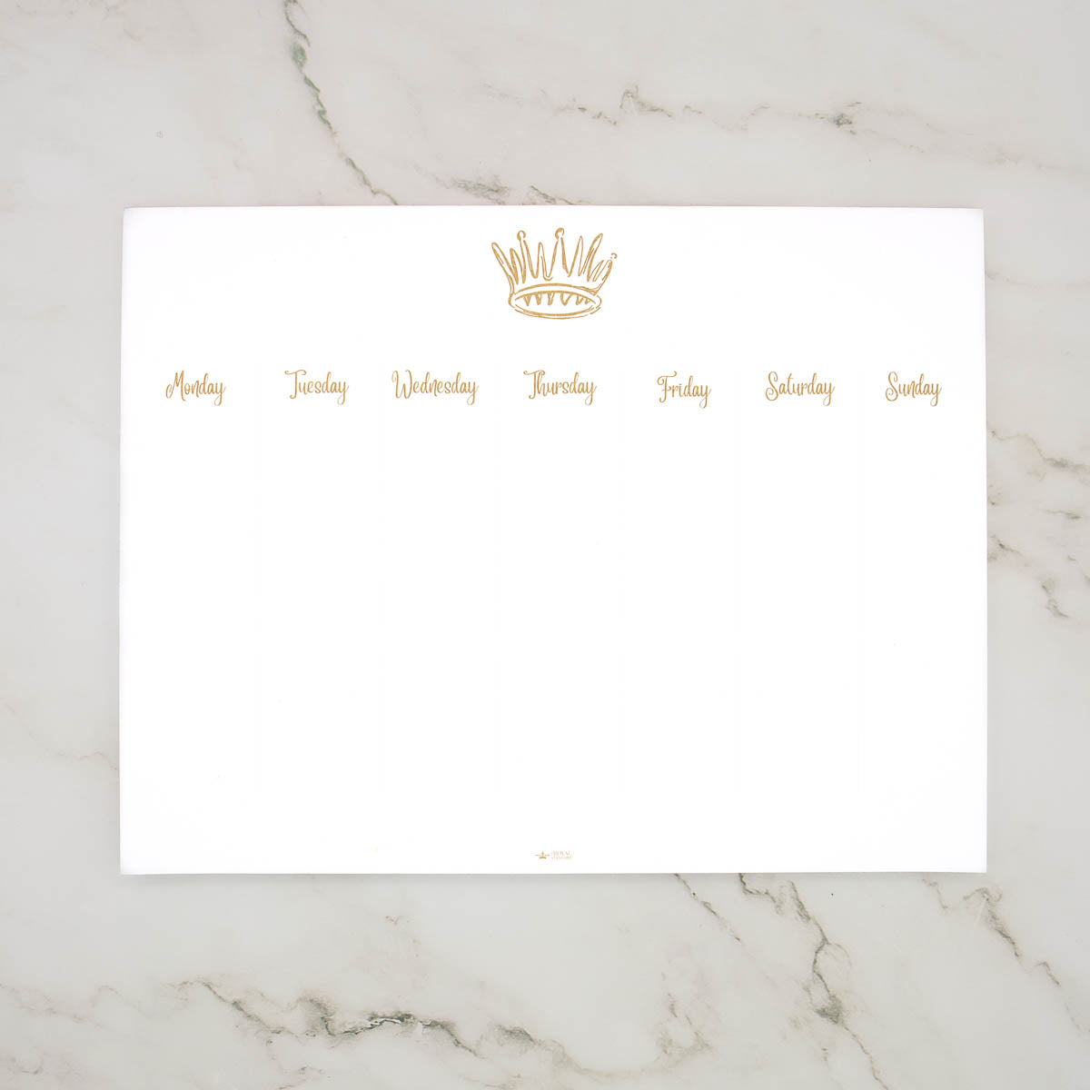 TRS Crown Weekly Planner