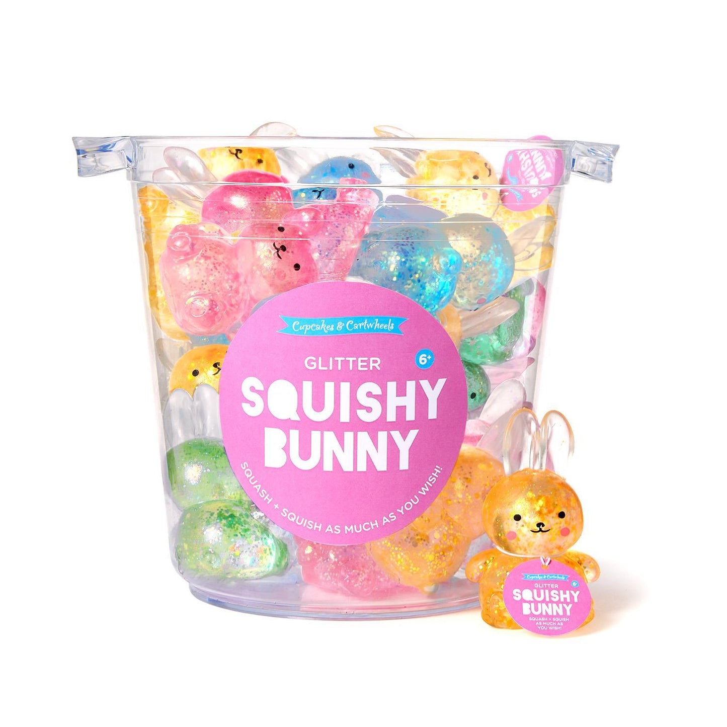 TC Glitter Squishy Bunny