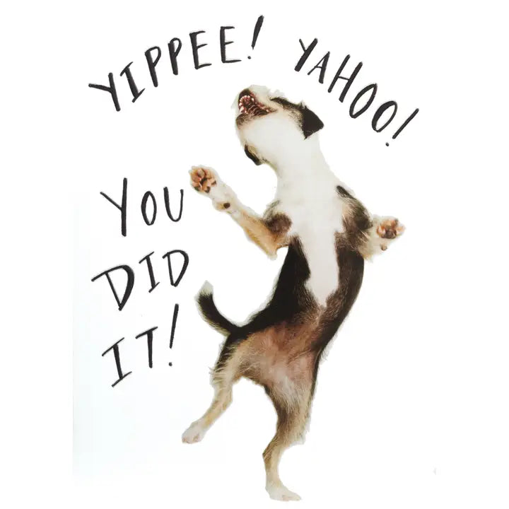DD Yippee Yahoo Dog Card