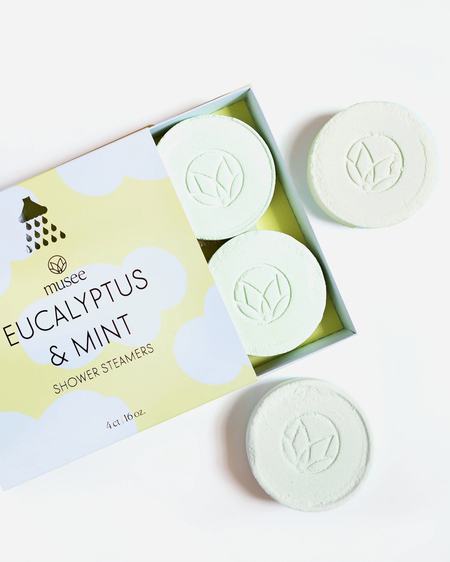 Musee Shower Steamers eucalyptus and mint