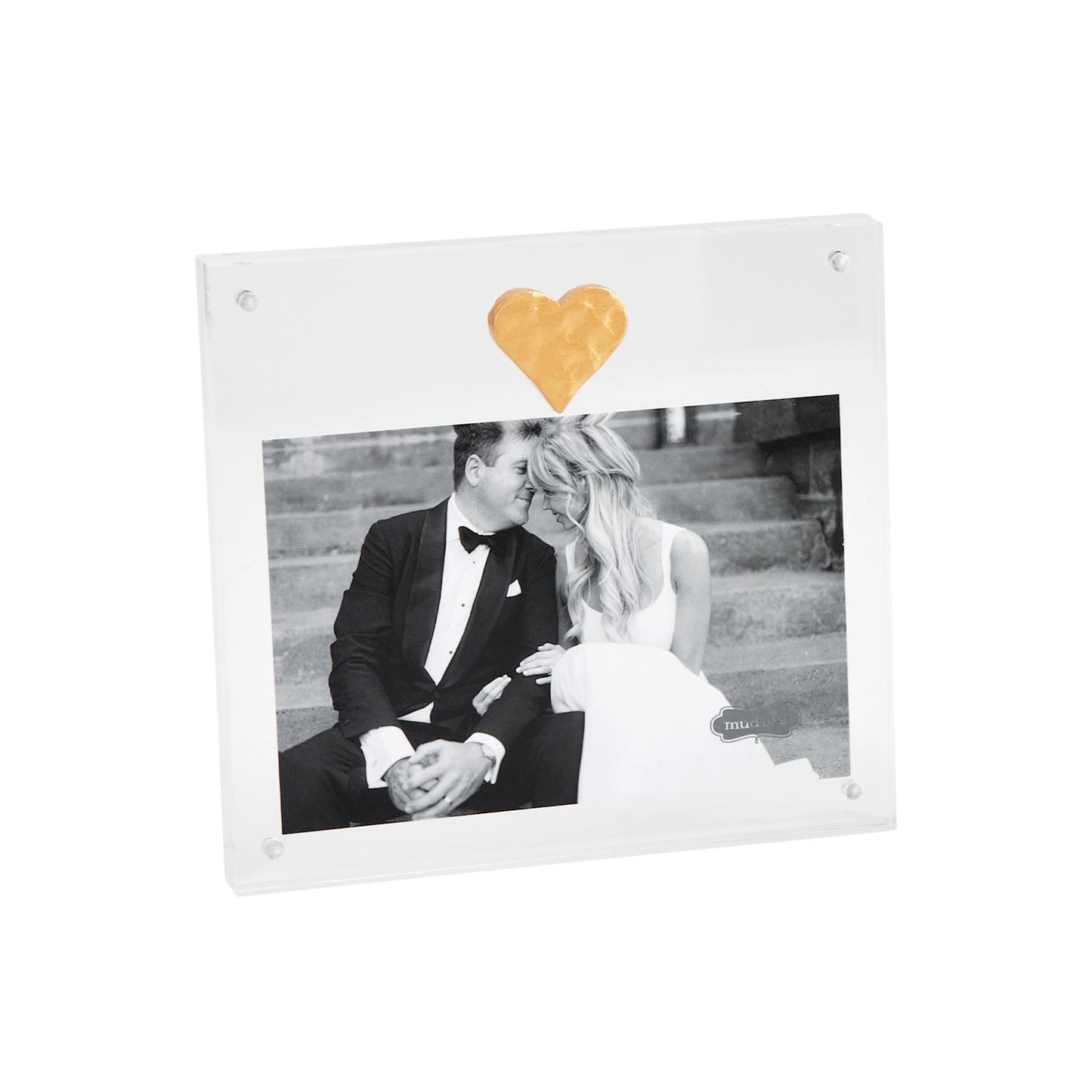 MP heart acrylic frame