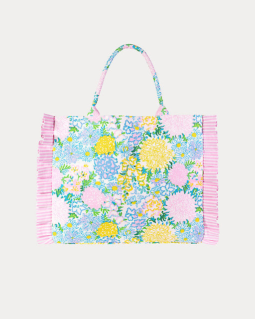 LP Ruffle Tote Lilly Garden Home