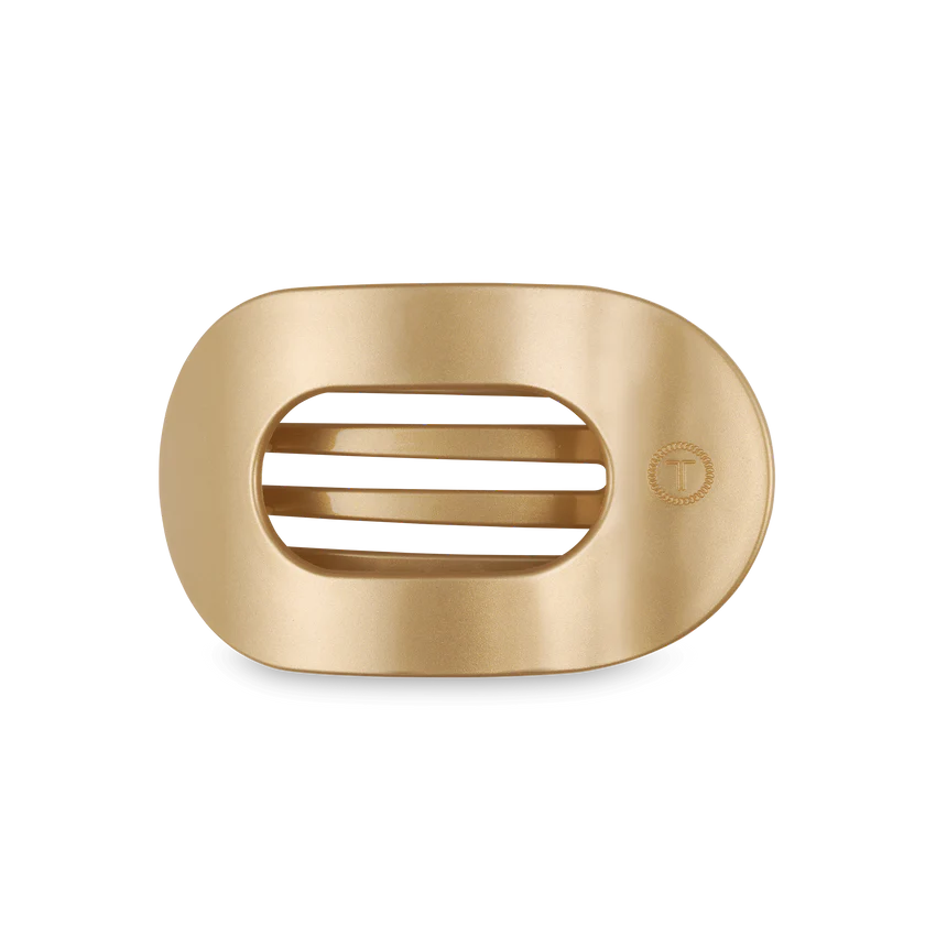 Teletie Med Champagne Toast Round flat clip