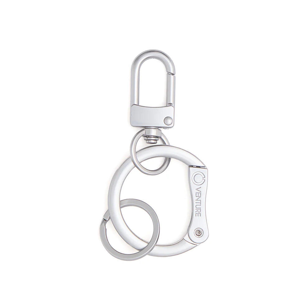 Oventure O-Boy Key Chain - Brushed Silver