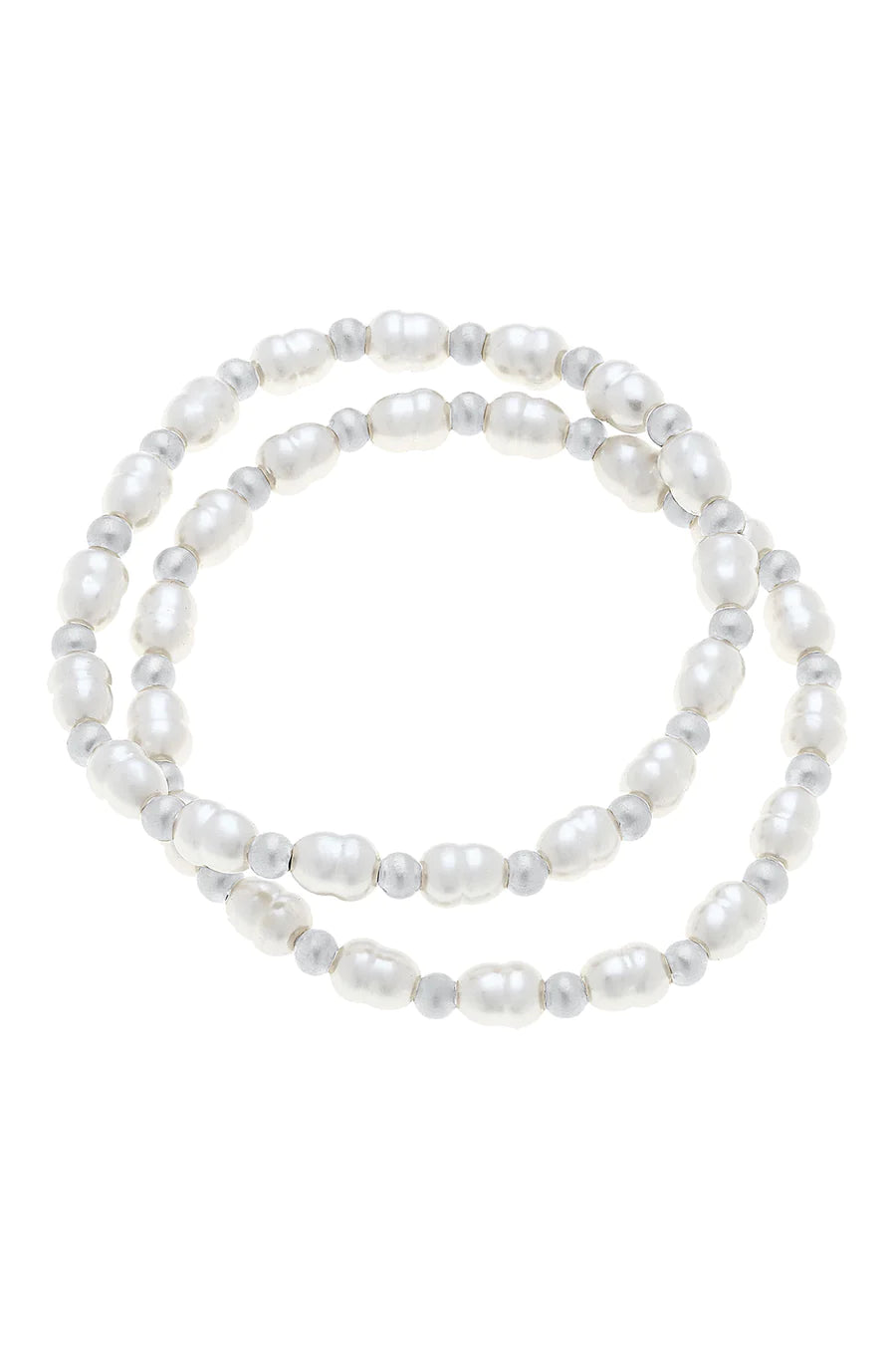 Canvas Ball Bead Stretch Bracelet Sets