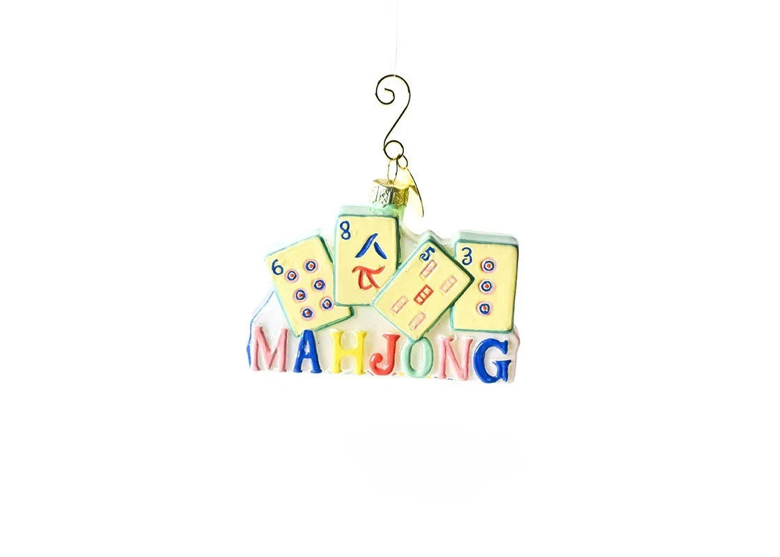 Coton Colors mahjong ornament