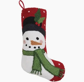 PH Stocking- Red Snowman