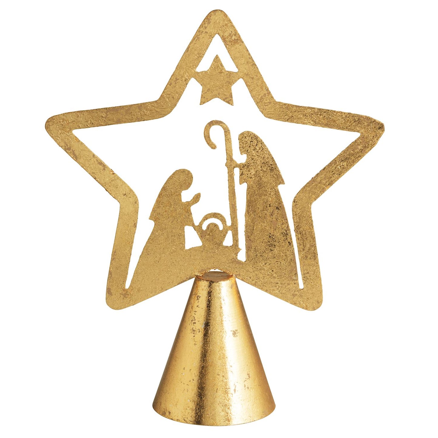 MP nativity tree topper