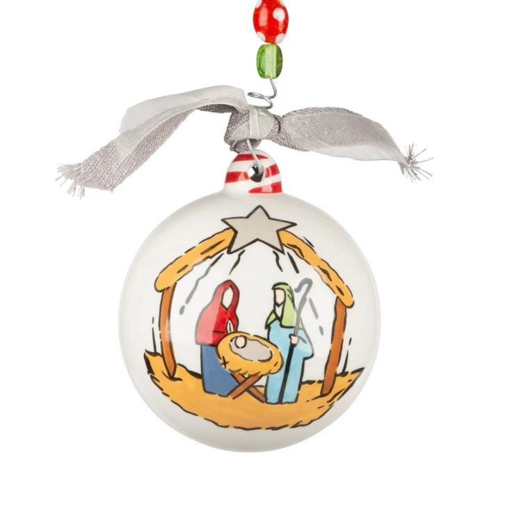 Oh Holy Night Nativity Ornament