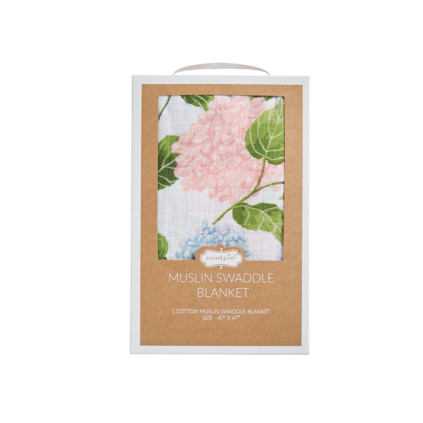 Hydrangea Swaddle Blanket