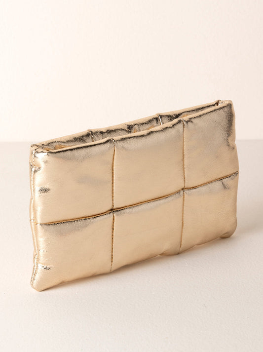 SH Skylar Zip Pouch - Gold