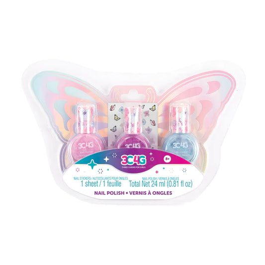 MIR Butterfly Nail Polish Trio