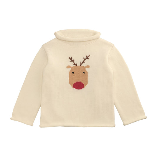 Mp Reindeer Rollneck Sweater