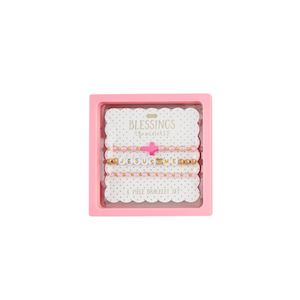 Mp Cross Beaded Bracelet