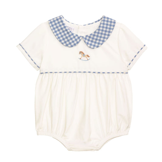 MP Rocking Horse Gingham Bubble